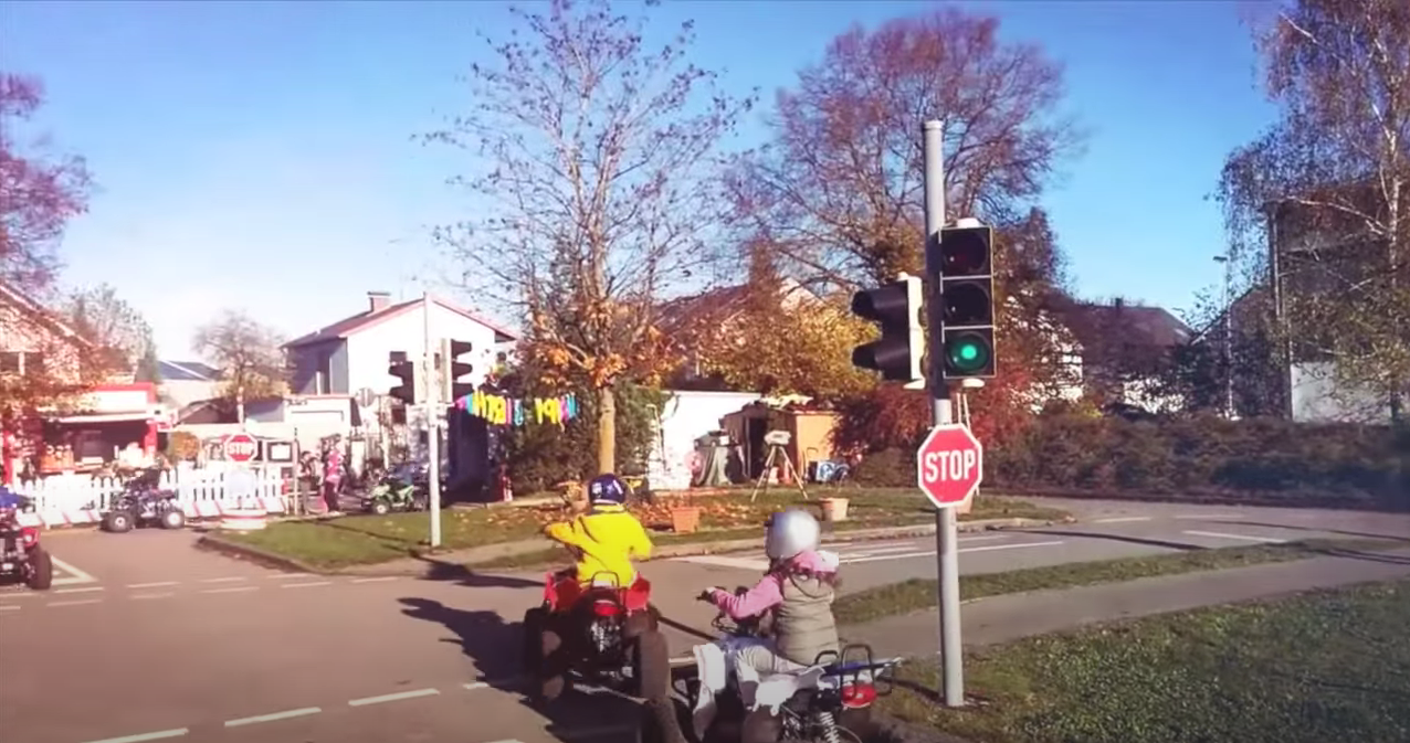 Kiddi-Car Kinderverkehrstraining Quad fahren 5 YouTube