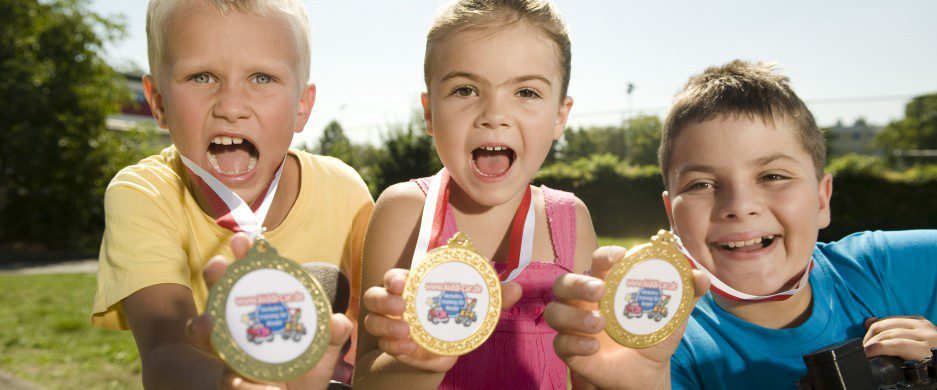 Kiddi-Car Quadfahren Goldmedaille