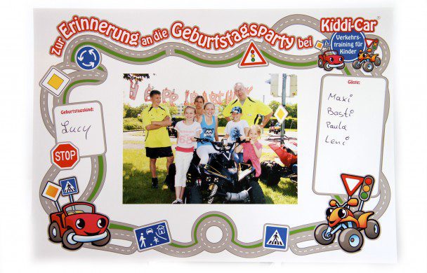 Kiddi-Car Quadfahren Gruppenfotot